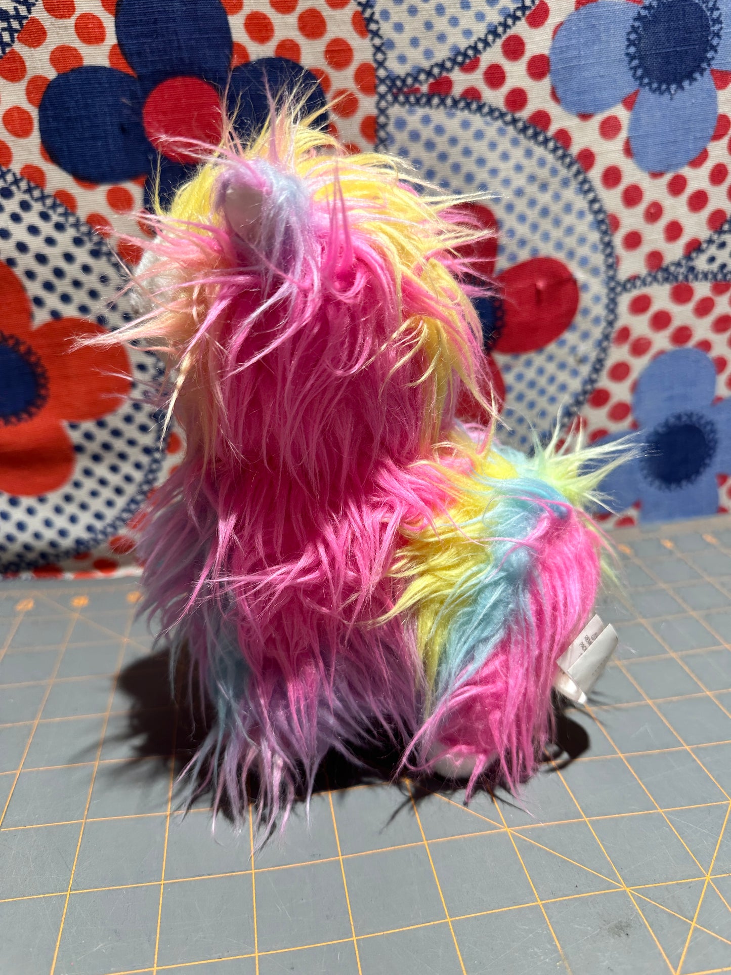 Galerie Plush Alpaca with Rainbow Hair, 8"