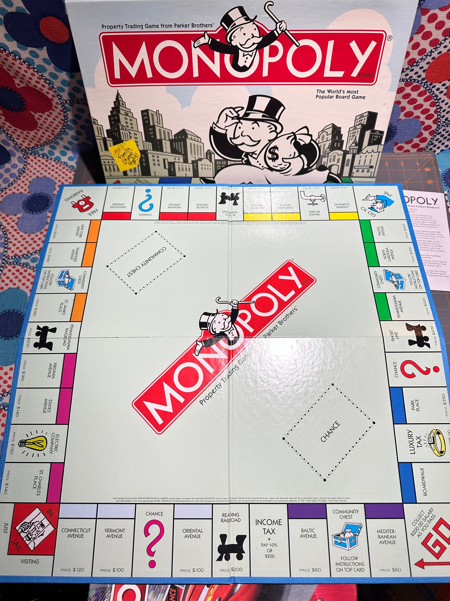 Monopoly Board Game, Original Parker Brothers, 2004 Edition