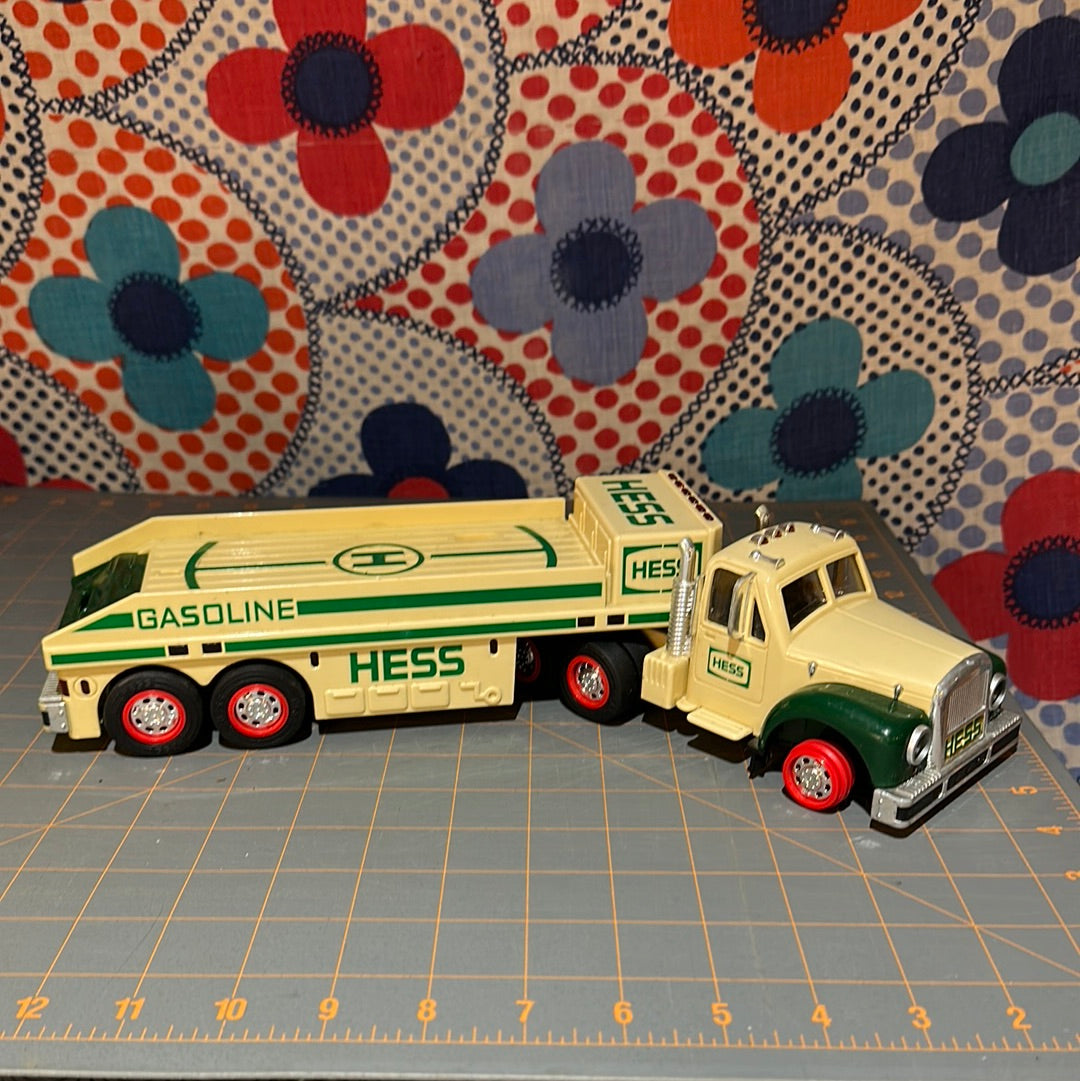 2002 Hess Truck, Works, Damage and missing tires