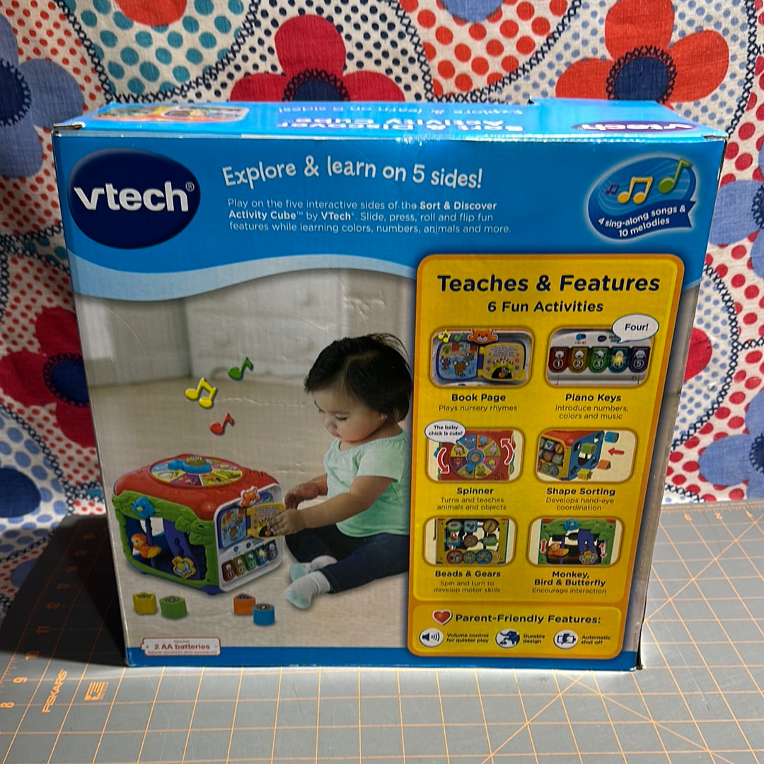 VTech 80-150589 Busy Learners Activity Cube, New