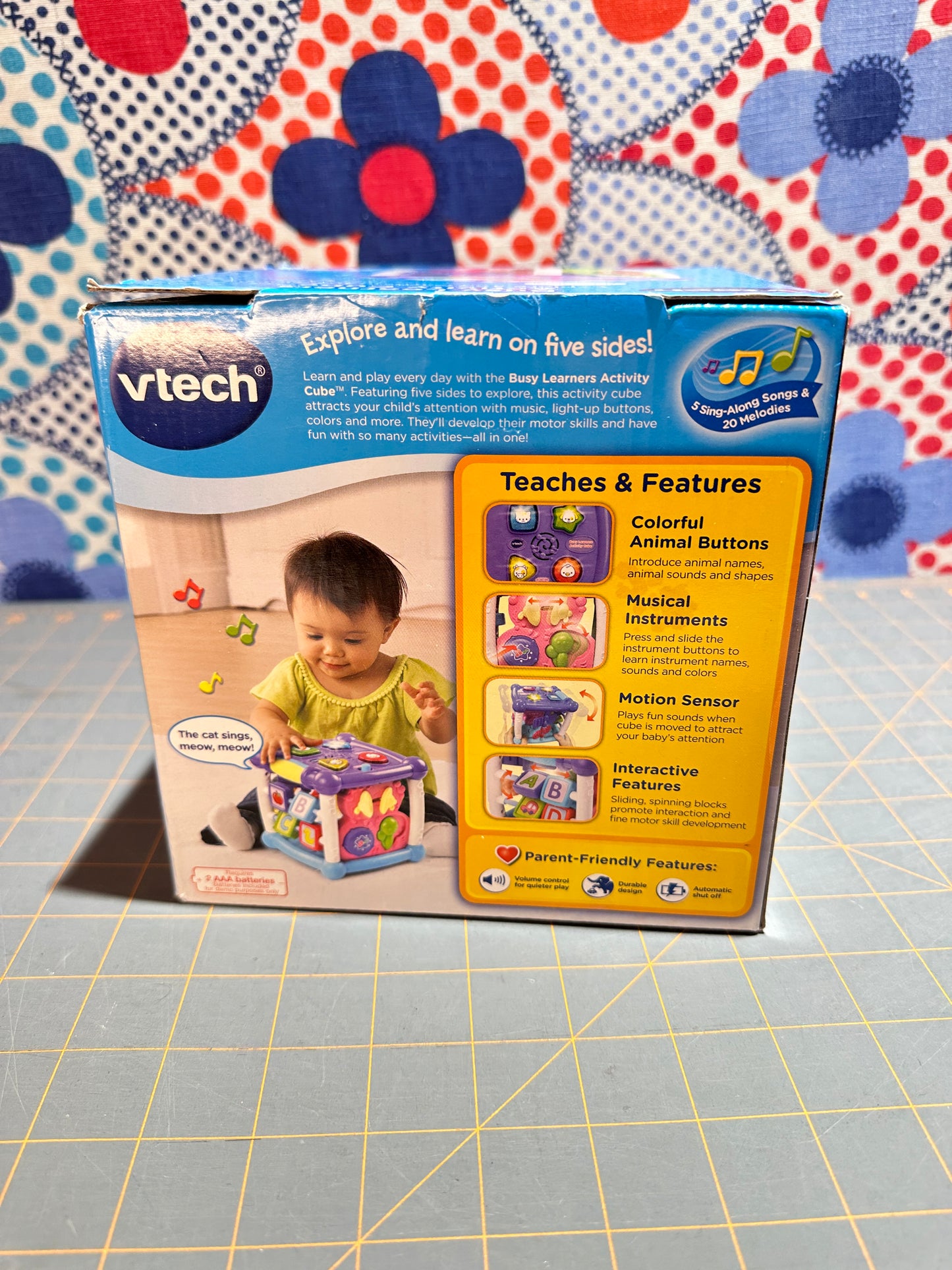 VTech Busy Learners Activity Cube, New