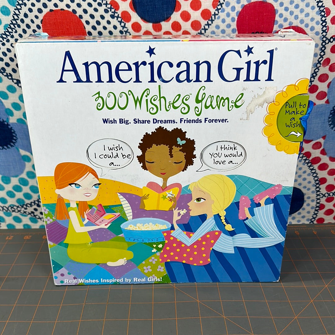 AMERICAN GIRL 300 Wishes Game 2005 Mattel Complete