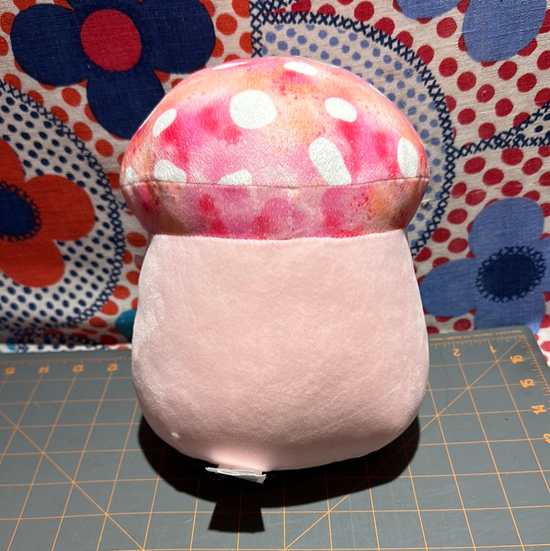 Squishmallow Molly the Mushroom, 8", Soft Speckled Pink Tie Dye