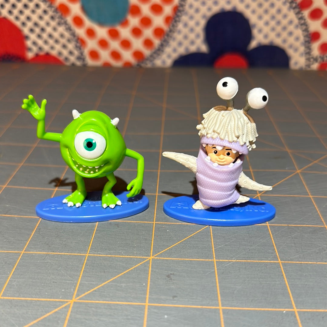(9) Disney Pixar Monsters Inc and University Figures