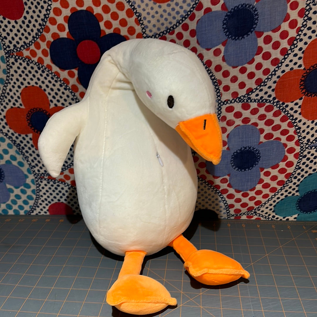 Soft Plush Goose Duck, Unmarked, 25"