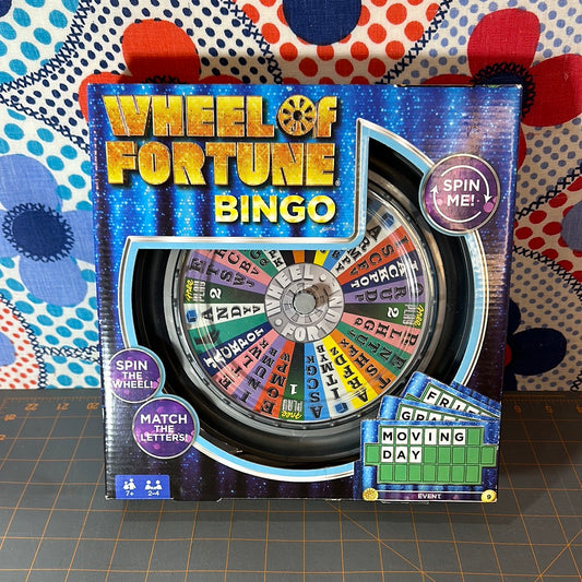 Wheel of Fortune Bingo Game, Mattel