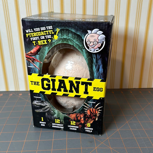 XXTOYS The Giant Egg, Dino Egg Dig Kit, New