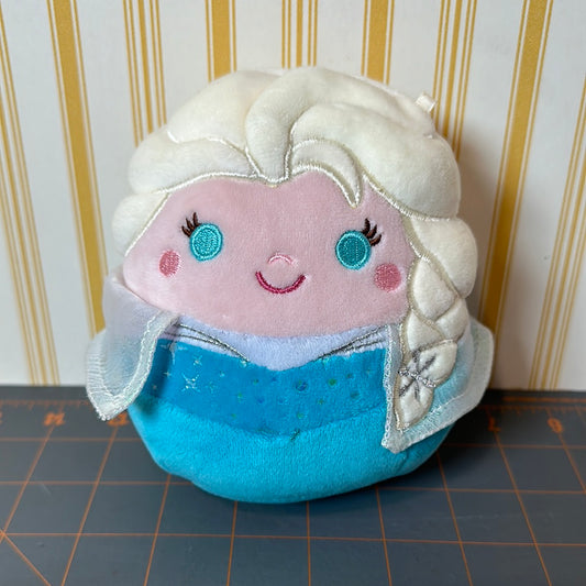 Elsa Squishmallow, 5", Disney Frozen