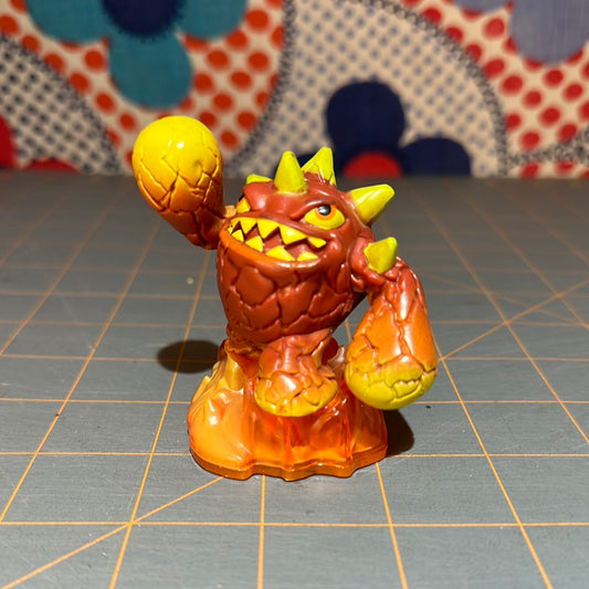 Skylanders GIANTS Character Figure: ERUPTOR | Series 2 | orange base