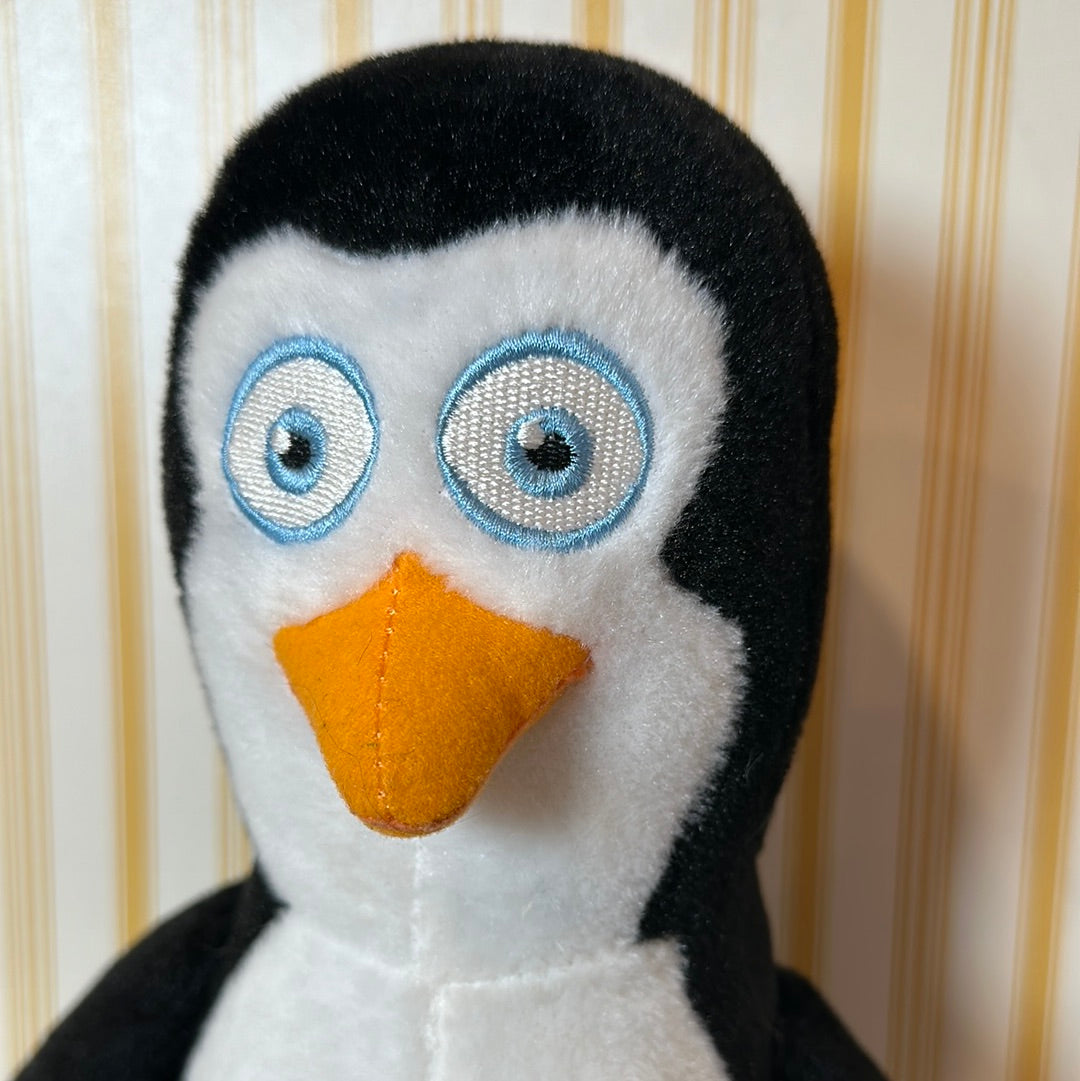 Madagascar Plush Penguin, 12"