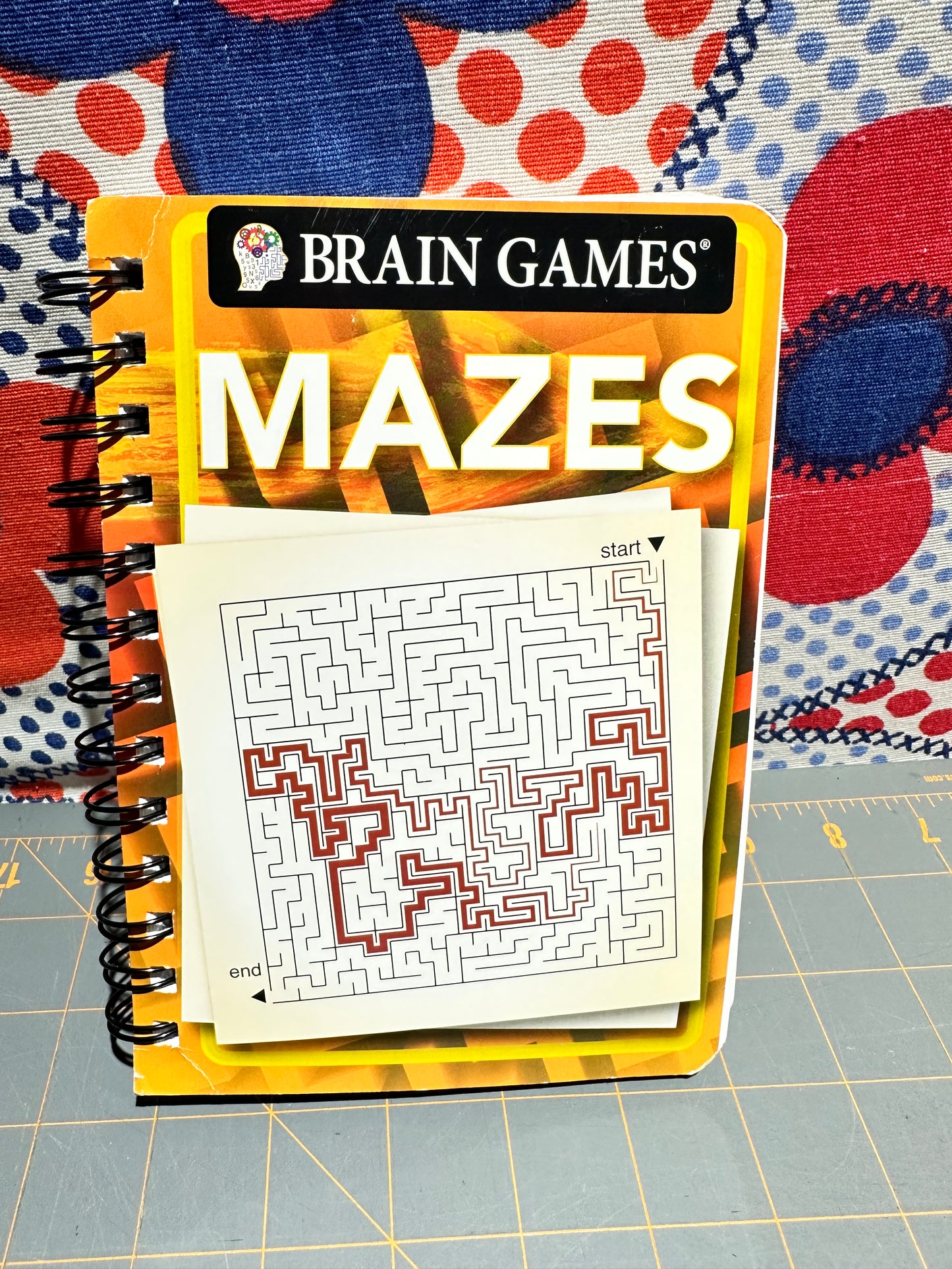 Brain Games Mazes - Spiral-bound, 7"