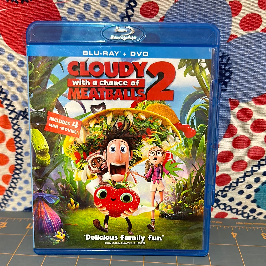 Cloudy With a Chance of Meatballs 2, Blu-Ray & DVD