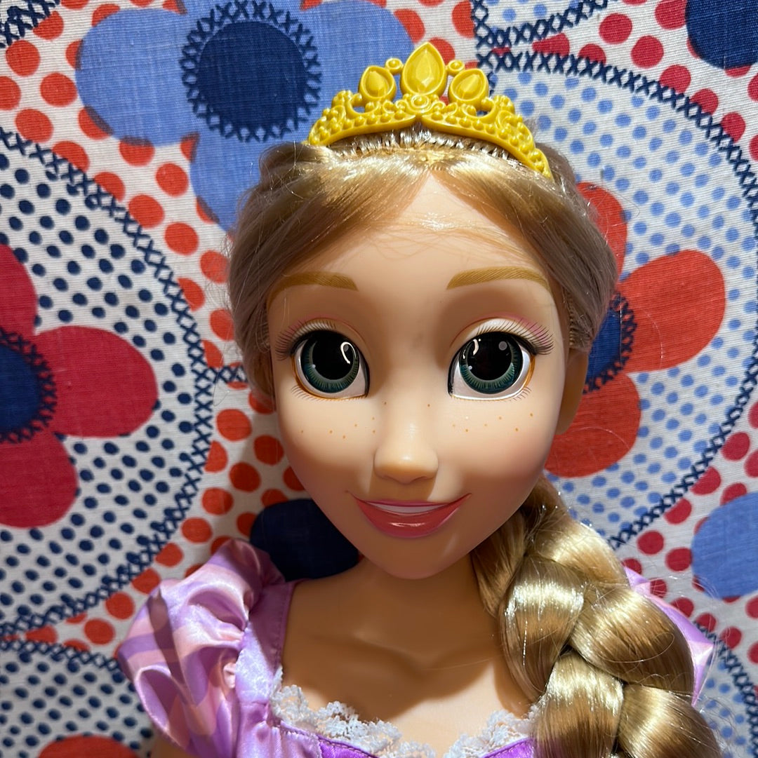 Playdate RAPUNZEL Doll, Large Poseable, 32", Tangled Disney Princess