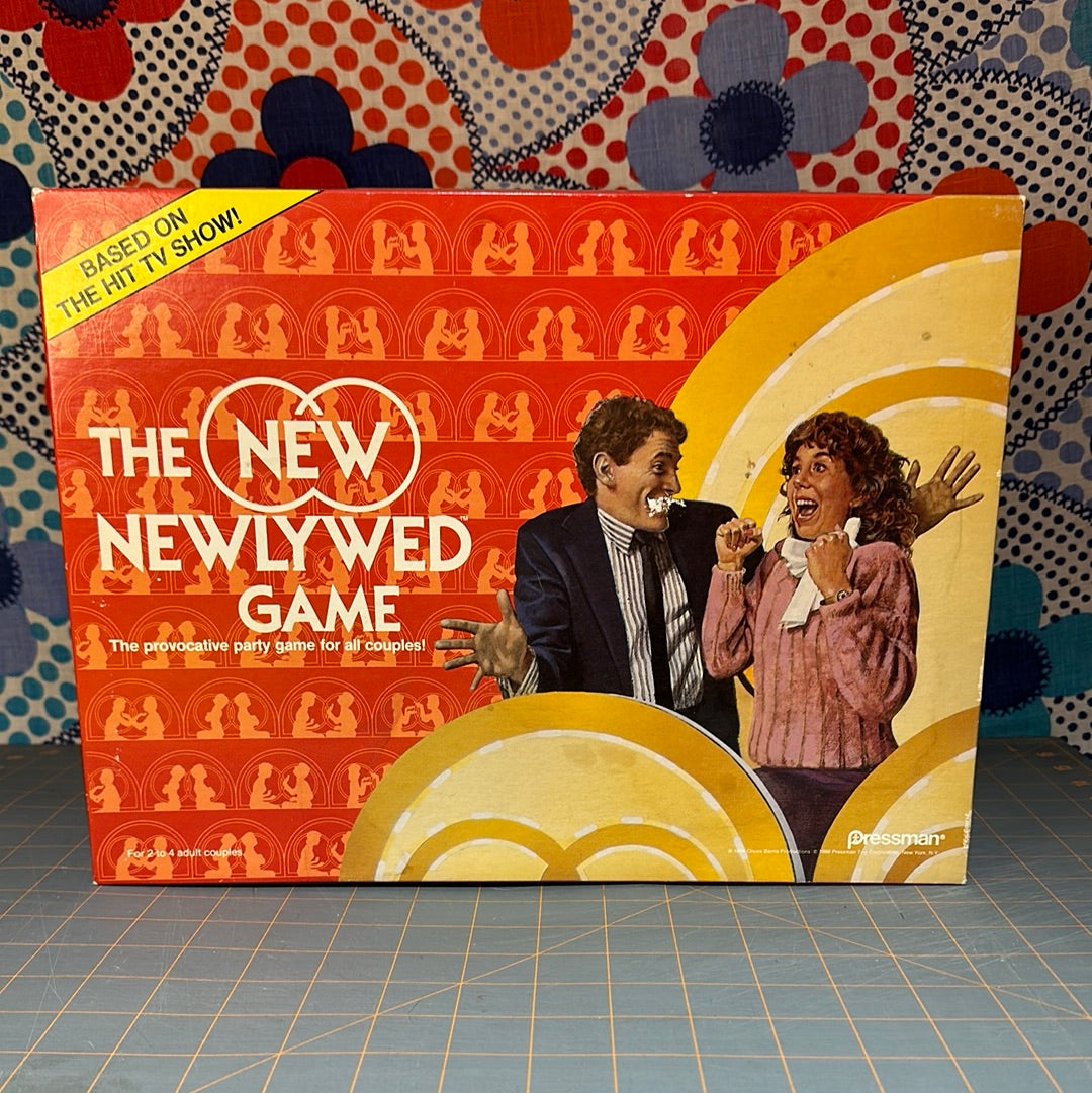 The NEW NEWLYWED GAME by Pressman, 1986