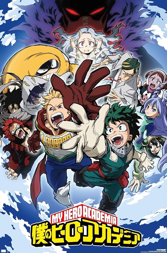 My Hero Academia Season 4 Trends Poster, 22.375”x 34”, new in wrapper