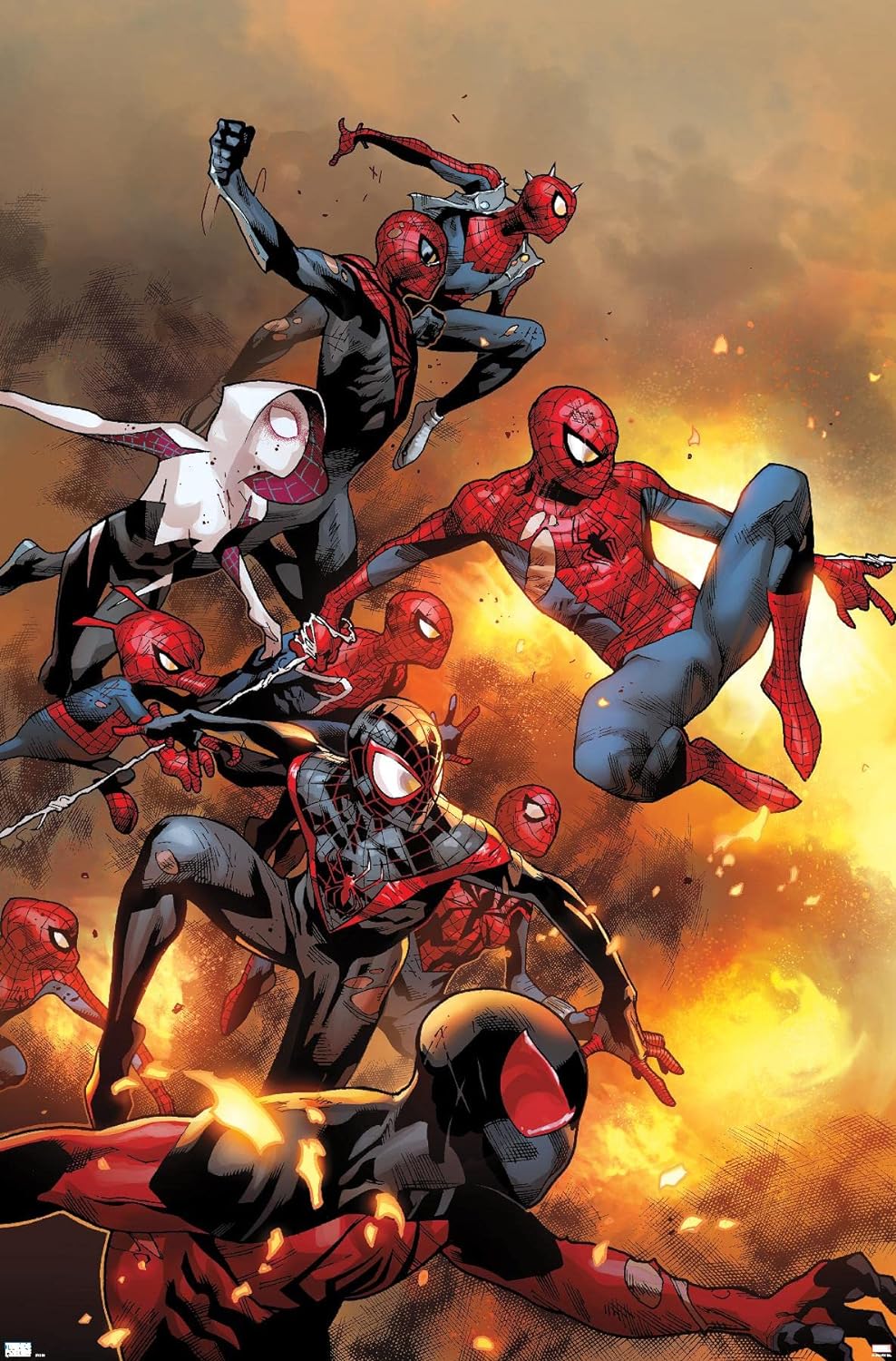Spider-Verse Amazing Spiderman Trends Poster, 22.375”x 34”, new in wrapper